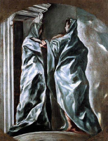 El Greco The Visitation oil painting image